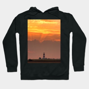 Sun rays over Happisburgh Hoodie